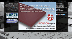 Desktop Screenshot of induscousa.com